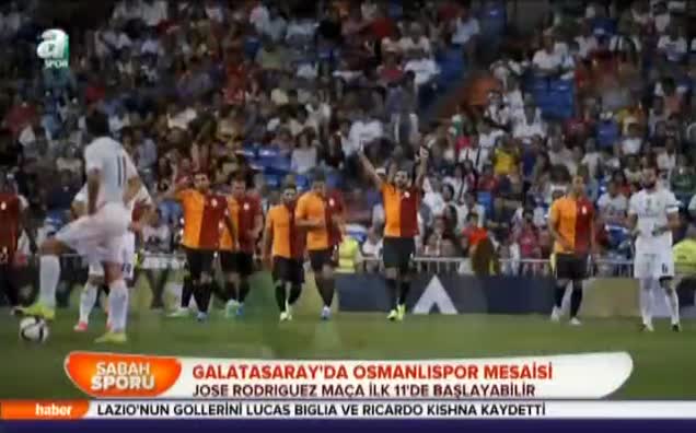 Galatasaray'da Osmanlıspor mesaisi