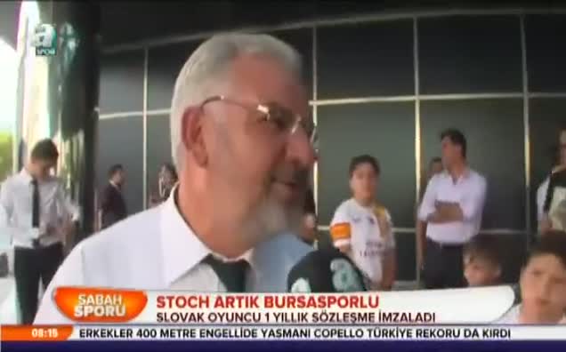 Stoch artık Bursasporlu