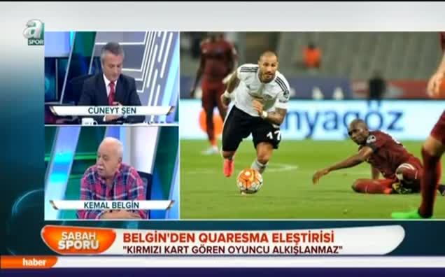 ‘Kırmızı kart gören oyuncu alkışlanmaz’