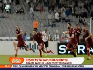 Beşiktaş'ta savunma sıkıntısı