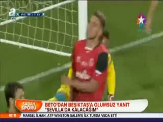 Beto'dan Beşiktaş'a olumsuz yanıt