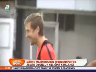 Marko Marin resmen Trabzonspor'da