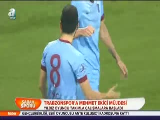 Trabzonspor'a Mehmet Ekici müjdesi