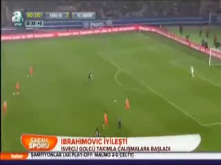 Ibrahimovıc iyileşti