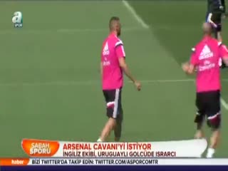 Arsenal Cavani'yi istiyor