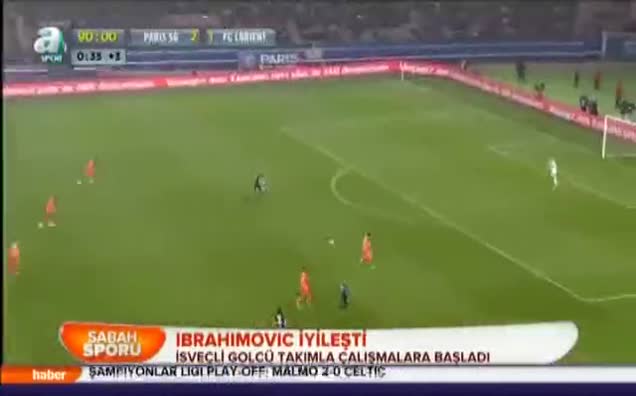 Ibrahimovıc iyileşti