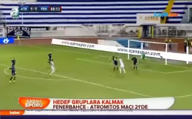 Fenerbahçe Atromitos'u ağırlıyor