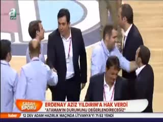 Erdenay Aziz Yıldırım'a hak verdi