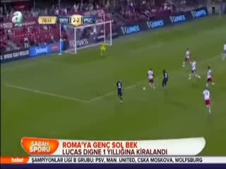 Roma'ya genç sol bek