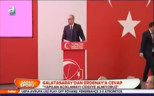 Galatasaray'dan Erdenay'a cevap