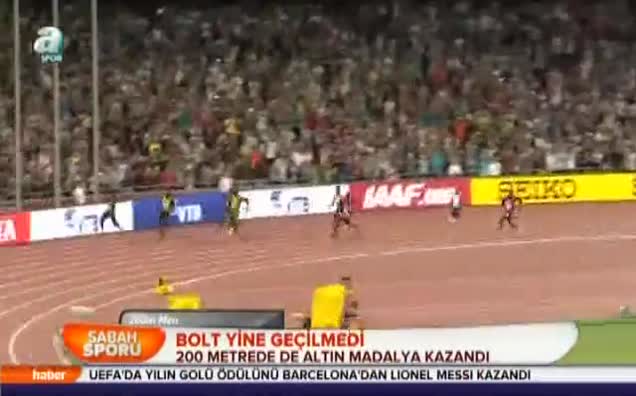 Bolt yine geçilmedi