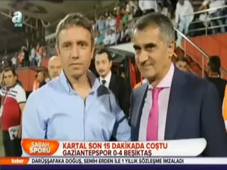 Kartal son 15 dakikada coştu