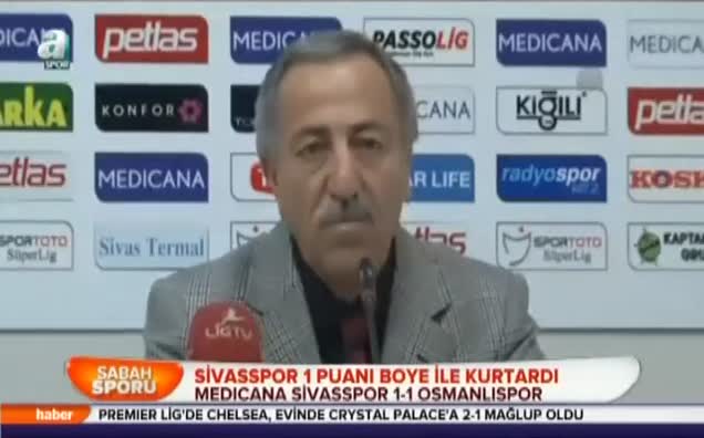 Sivasspor 1 puanı boye ile kurtardı