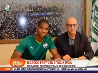 Ricardo Faty'den 3 yıllık imza