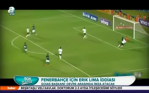 Erik Lima, Fenerbahçe'de!