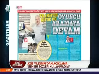 "Ben bu sözleri kullanmadım"