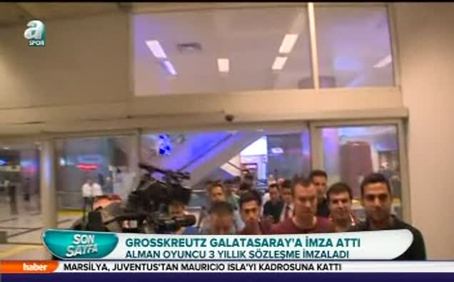 Galatasaray Grosskreutz'u açıkladı