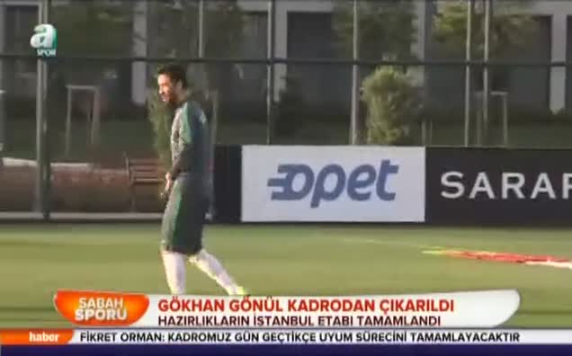 Gökhan Gönül kadrodan çıkarıldı