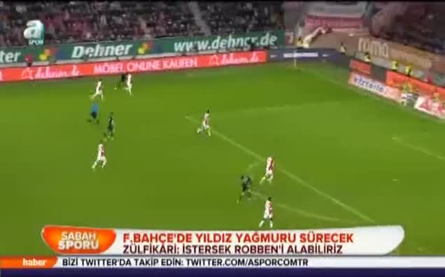Fenerbahçe Robben'den vazgeçmiyor