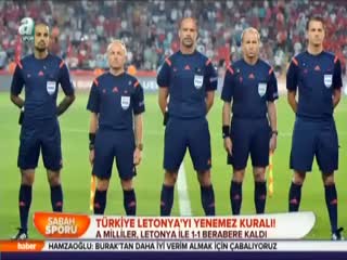 Türkiye Letonya'yı yenemez kuralı!