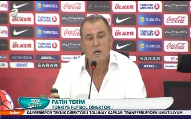 Fatih Terim: Yazıklar olsun!