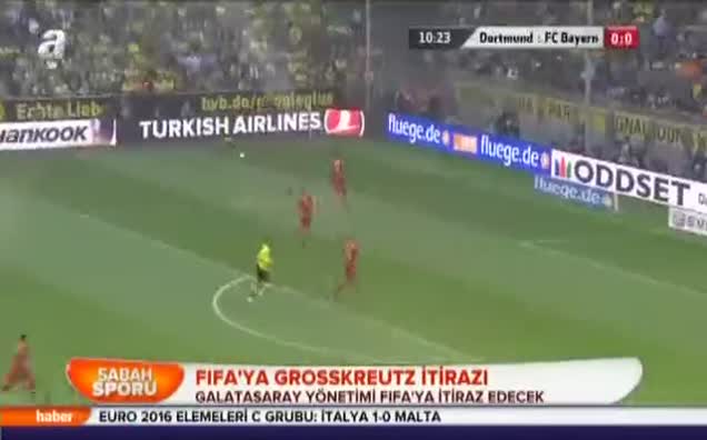 FIFA'ya Grosskreutz itirazı