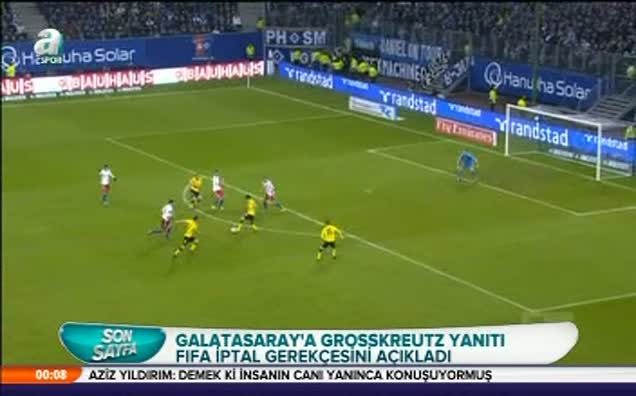 FIFA'dan bir Grosskreutz açıklaması daha!