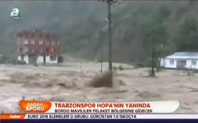 Trabzonspor Hopa'nın yanında