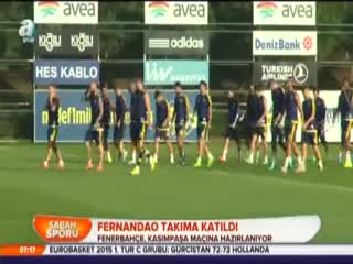 Fernandao takıma katıldı