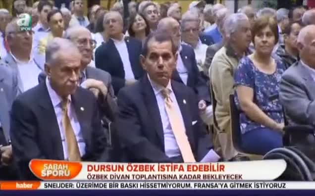 Dursun Özbek istifa edebilir