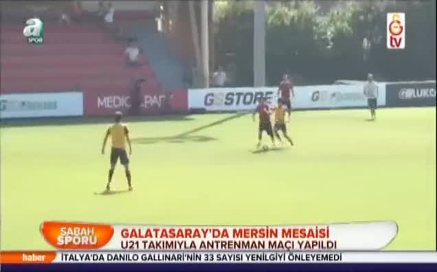 Galatasaray'da Mersin mesaisi
