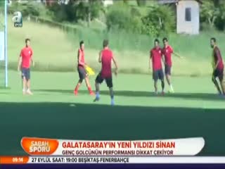 Galatasaray'ın yeni yıldızı Sinan