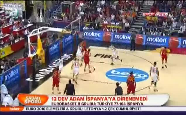 12 Dev Adam İspanya'ya direnemedi