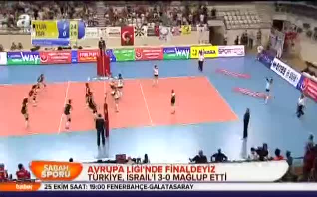 Avrupa Ligi'nde finaldeyiz