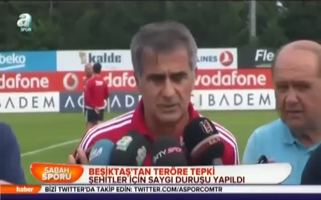 Beşiktaş'tan teröre tepki