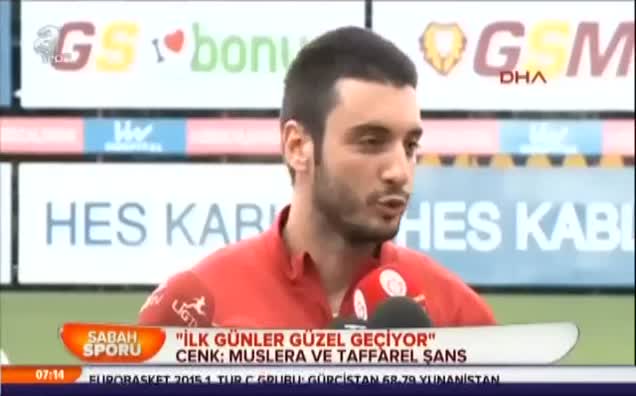 Muslera'nın yedeği olmak!