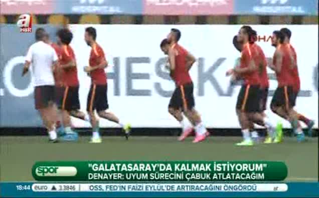 "Galatasaray'da kalmak istiyorum"