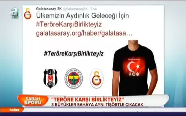 "Teröre karşı birlikteyiz"