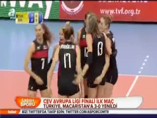 Cev Avrupa Ligi Finali ilk maç