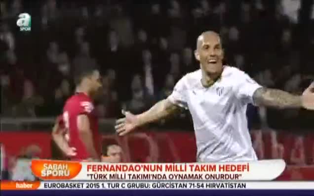 Fernandao'nun Milli Takım hedefi