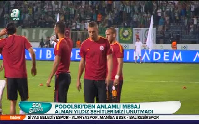 Podolski dünyayı ayağa kaldırdı!