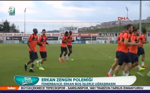 Erkan Zengin kavgası!