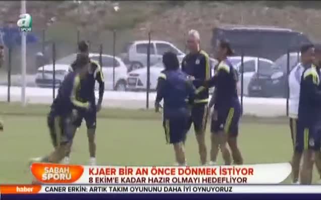 Kjaer bir an önce dönmek istiyor