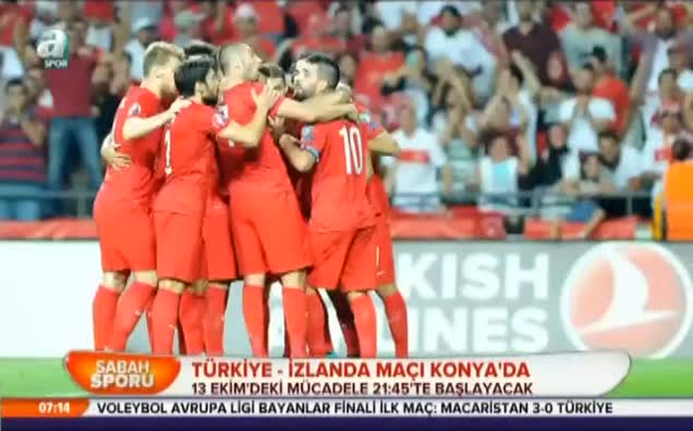 Türkiye - İzlanda maçı Konya'da