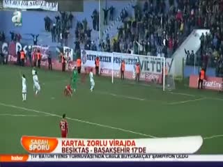 Kartal zorlu virajda