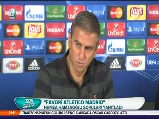 Hamzaoğlu: "Her zaman favoriler kazanmaz"