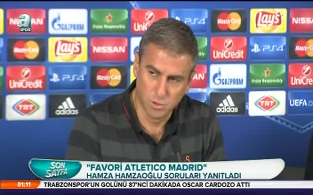 Hamzaoğlu: "Her zaman favoriler kazanmaz"