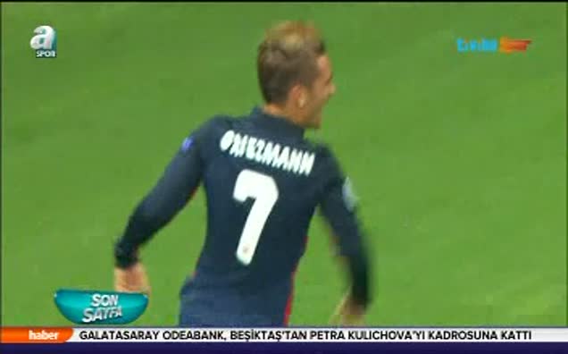 Galatasaray 0-2 Atletico Madrid (Maç Özeti)