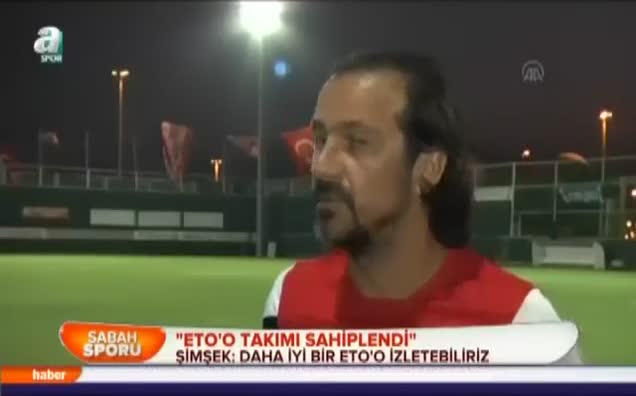 "Eto'o takımı sahiplendi"