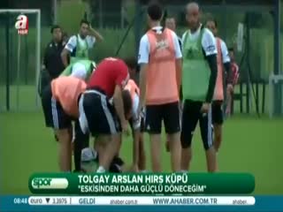 Tolgay Arslan hırs küpü